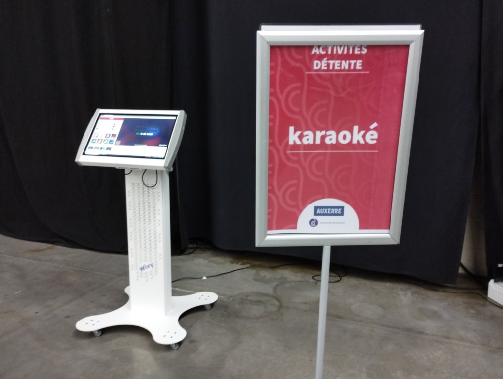 borne karaoké